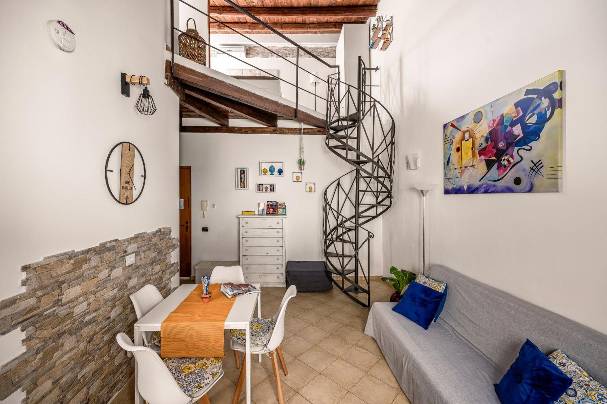פלרמו Sofia'S Apt Loft Incantevole Con Terrazza Privata מראה חיצוני תמונה