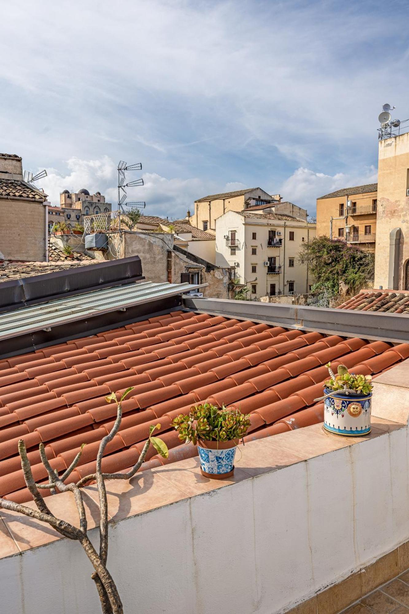 פלרמו Sofia'S Apt Loft Incantevole Con Terrazza Privata מראה חיצוני תמונה